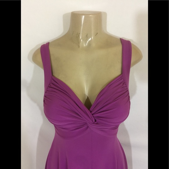 Moda International Size XS Magenta Color Dress - Picture 2 of 8
